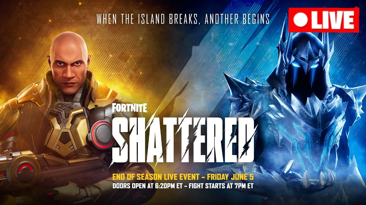 🔴Fortnite LIVE EVENT LIVE (SHATTERED) | ICE KING VS FOUNDATION | LIVE EVENT !customs