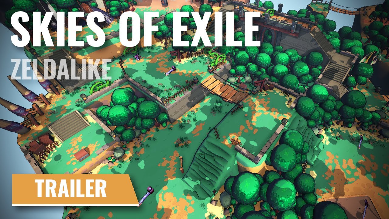 Skies of Exile (Zeldalike) - Trailer