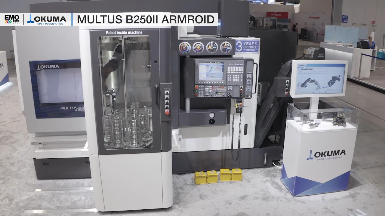 MULTUS B250II ARMROID_EMO2021【OKUMA CORPORATION JAPAN】