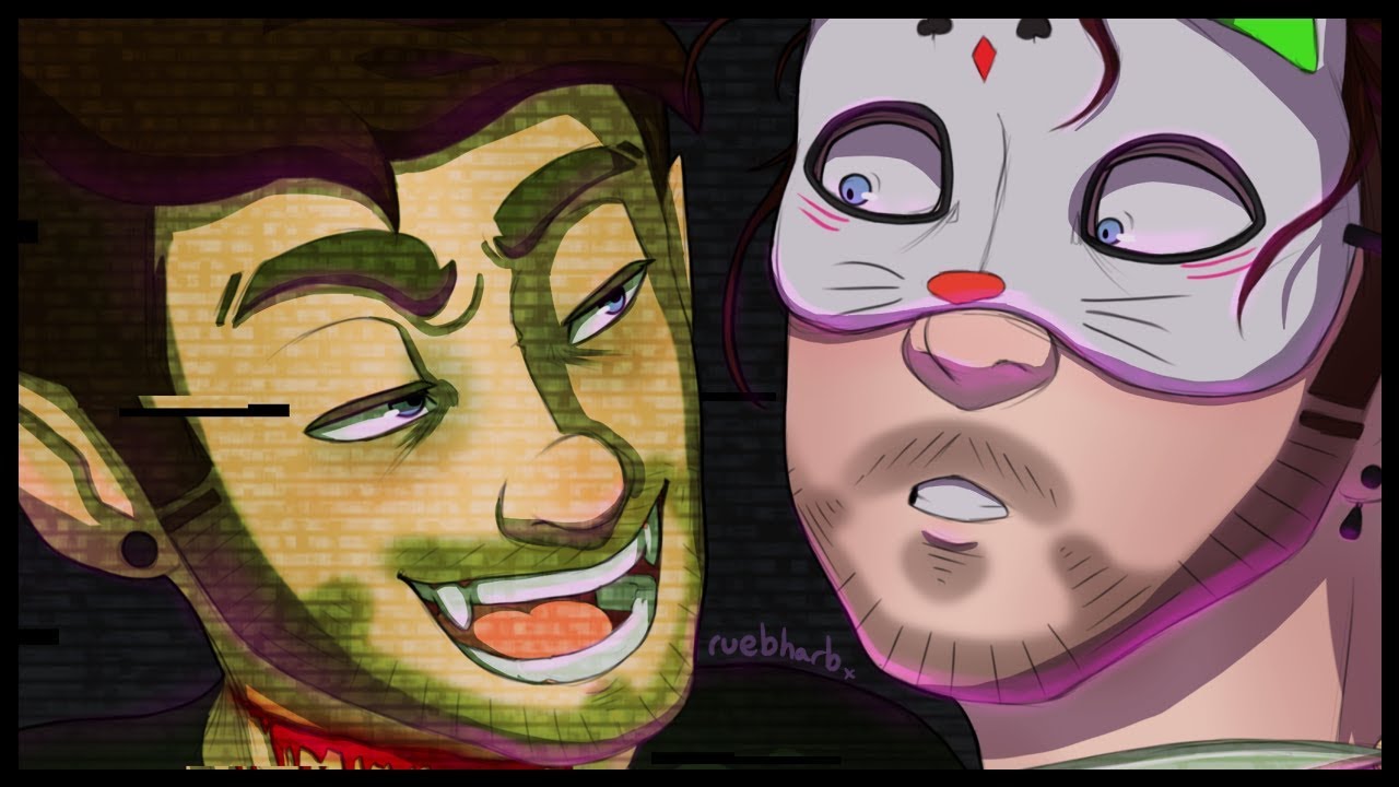 'Entertain Me.' - Antisepticeye & Marvin The Magnificent Speedpaint