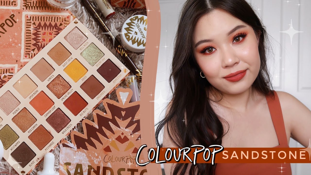 COLOURPOP SANDSTONE 🧡 3 LOOKS, COMPARISONS + SWATCHES