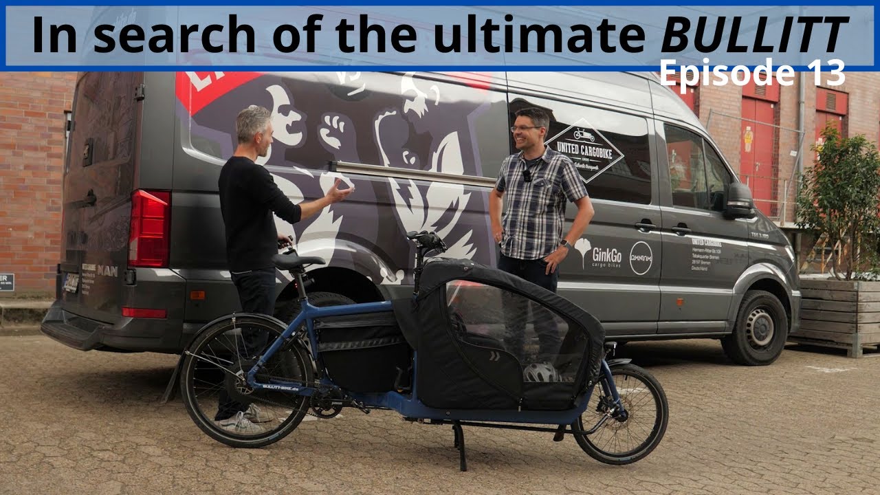 In search of the ultimate Bullitt cargo bike episode 13. Jonas's second generation Pinion e-Bullitt