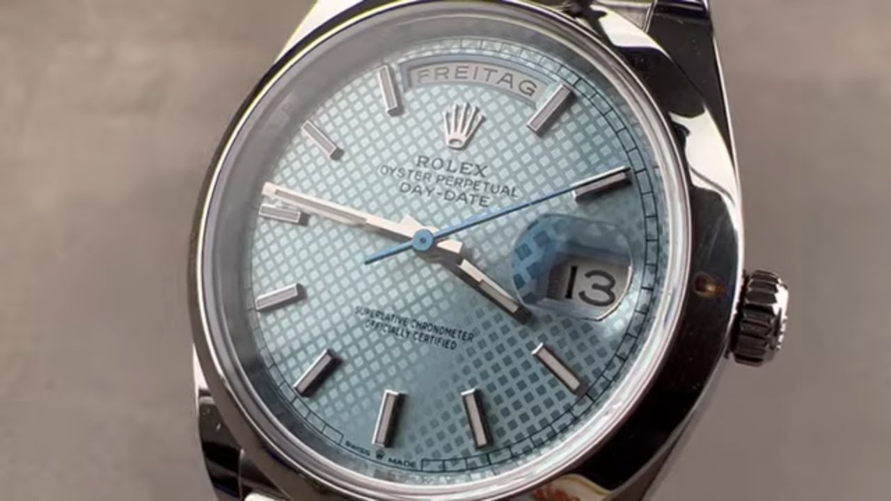 Rolex Platinum Day-Date 40 