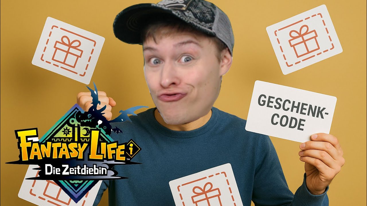 Geschenk-Codes für ALLE!!! - Fantasy Life i: Die Zeitdiebin (deutsch/ german)
