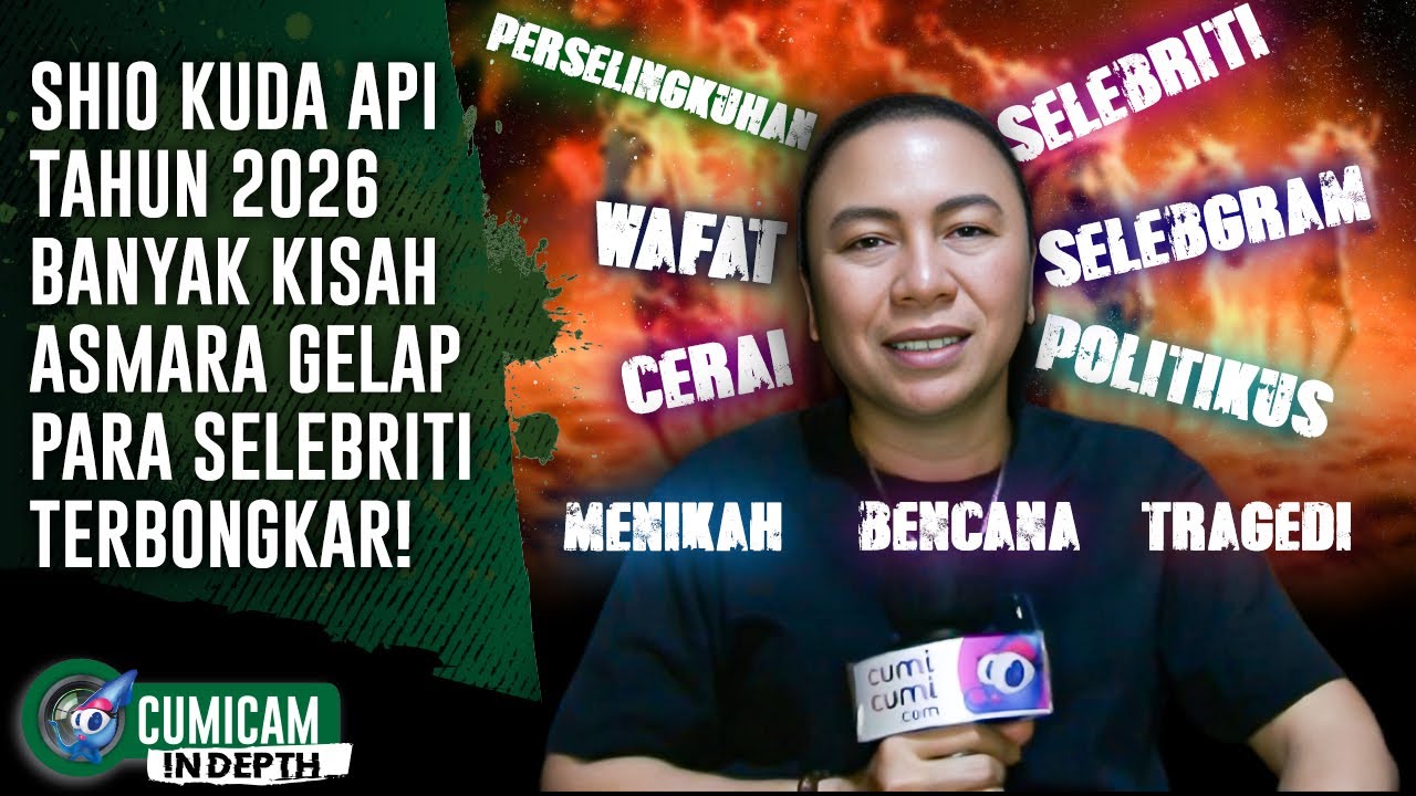 Banyak Perselingkuhan Terungkap! Ramalan 2026 Kisah Para Artis Di Shio Kuda Api | INDEPTH