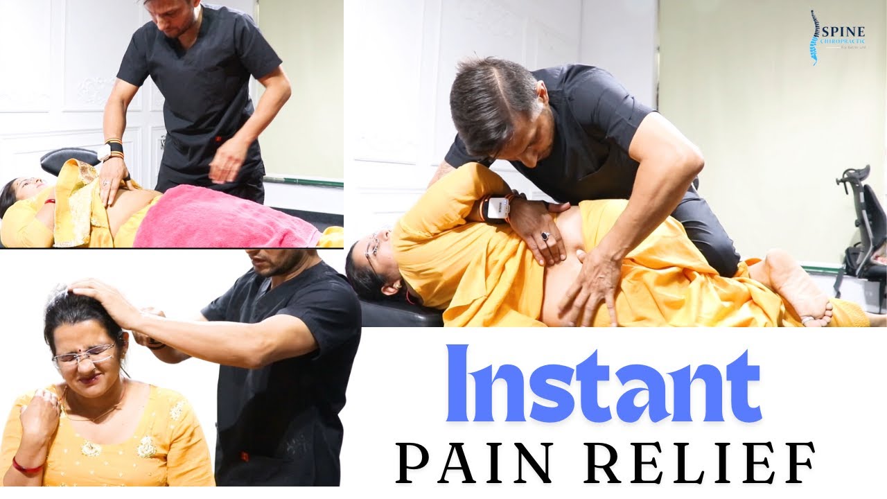 Old pain cure in one session | Chiropractic treatment in India | Dr. Pankaj Choudhary