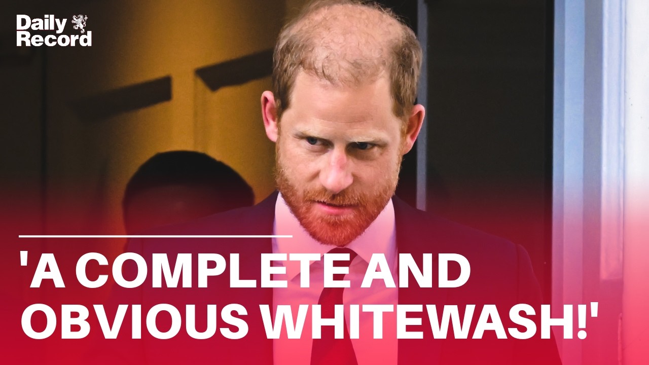 'OBVIOUS WHITEWASH' - Harry slams 'shocking' ruling dismissing Mail claims