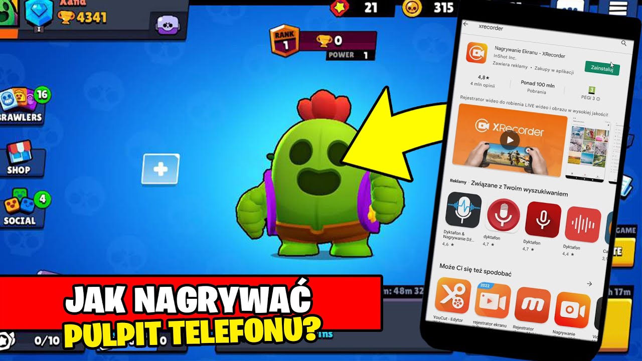 Jak nagrywać pulpit telefonu? Aplikacja do nagrywania gier w telefonie? Nagrywanie Ekranu Xrecorder