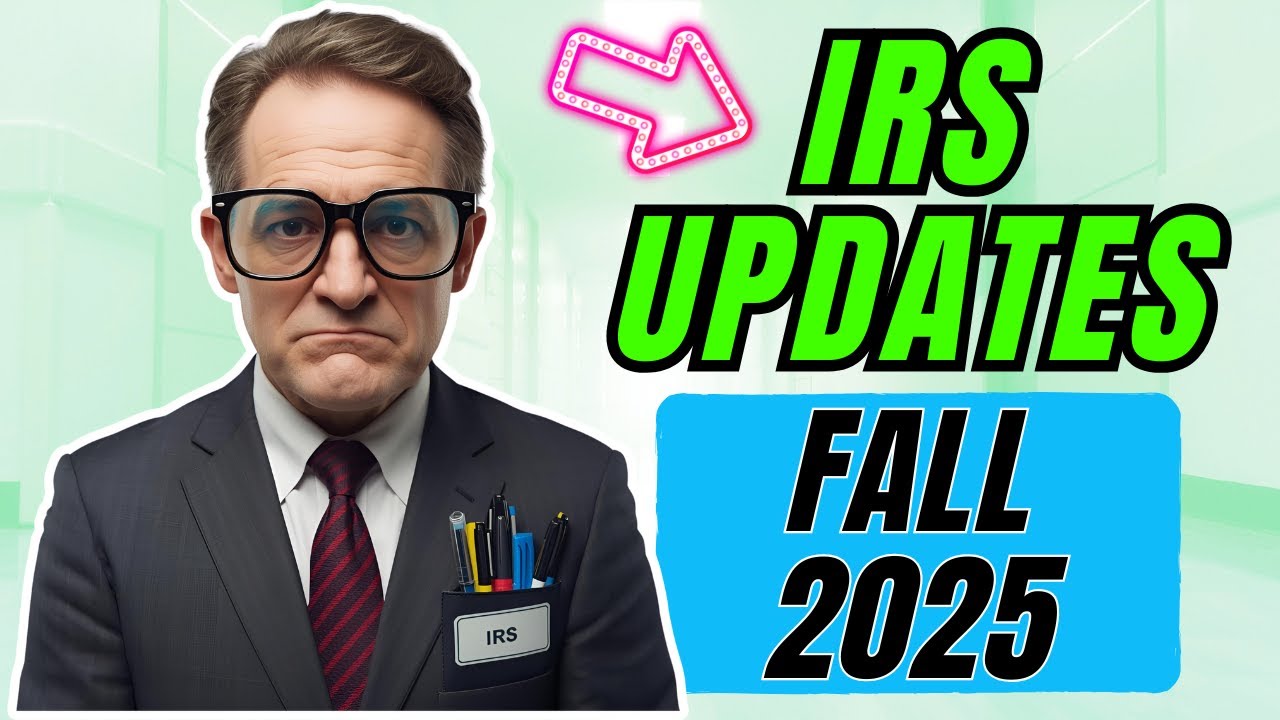 IRS Updates Fall 2025 | Personal Tax Planning Template!