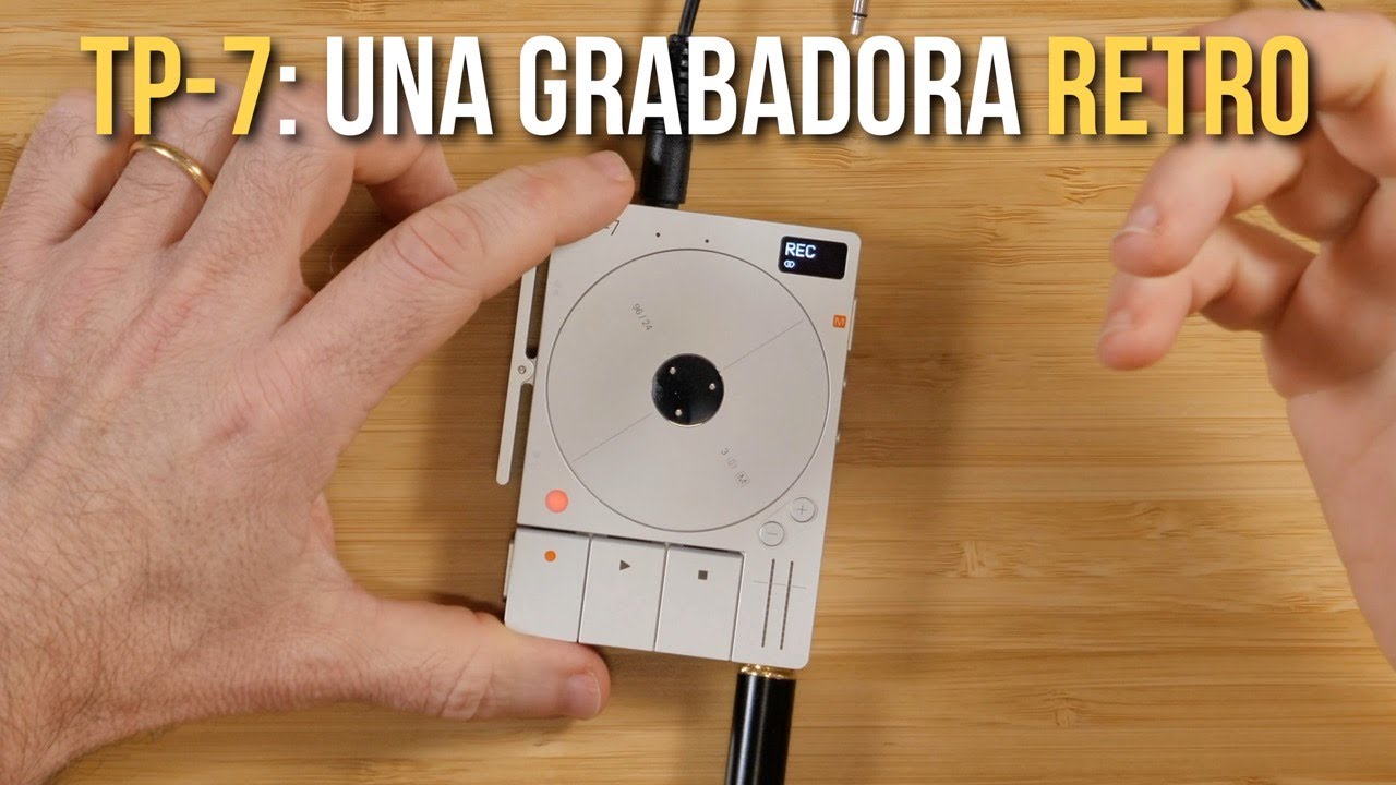 TP-7, la grabadora RETRO de ALTA TECNOLOGÍA de Teenage Engineering
