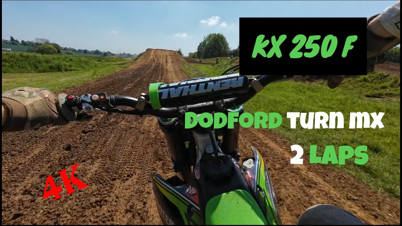 Dodford turn mx | 4k motocross kx250f | dji action 4 #mx #kawasaki