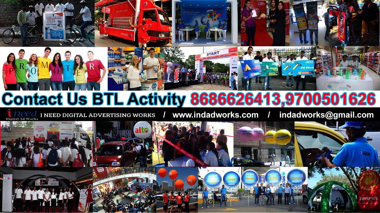 Innovative BTL activities in Hyderabad