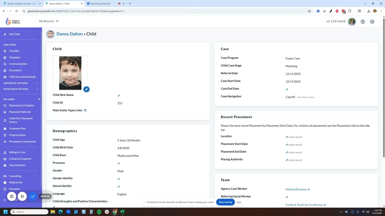 Clients, Cases, & Connections