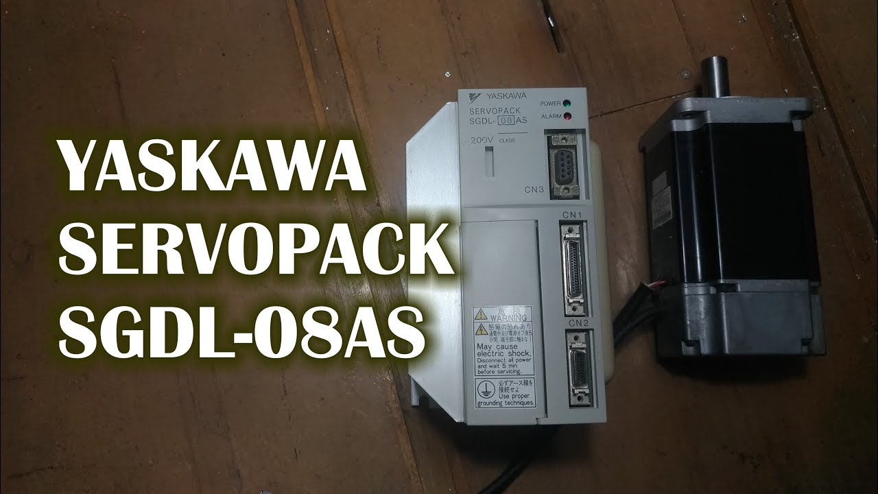 Mencoba Yaskawa Servopack SGDL-08AS