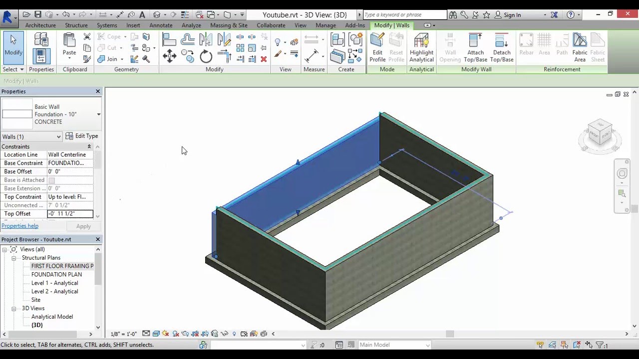 Autodesk Revit- Sill Plate and Rim Joist