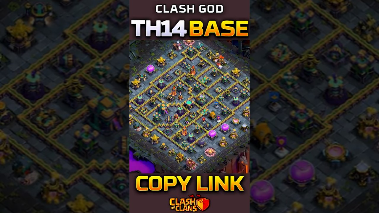 Unbeaten TH14 War Base ✨ The Perfect Anti-2 Star Base 🛡️