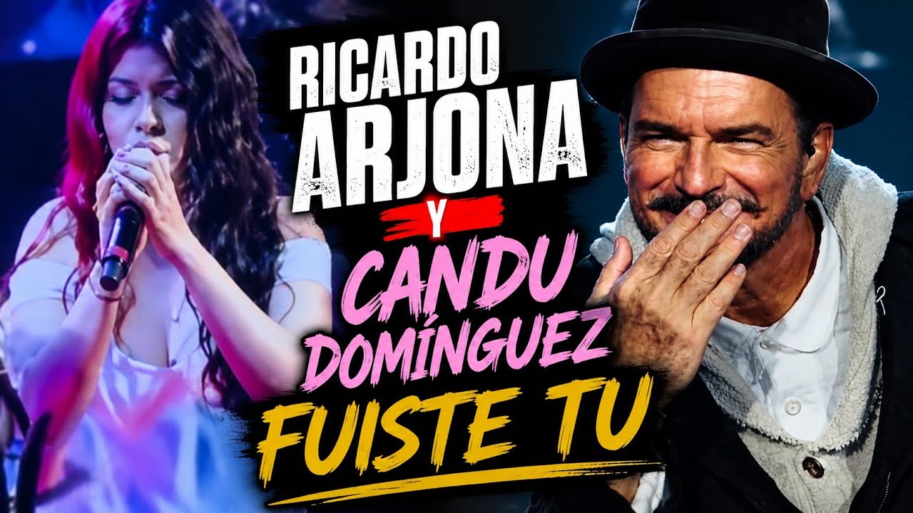 Ricardo Arjona y Candu Dom&iacute;nguez cantan &ldquo;Fuiste T&uacute;&rdquo; EN VIVO en el Movistar Arena 🎤🔥