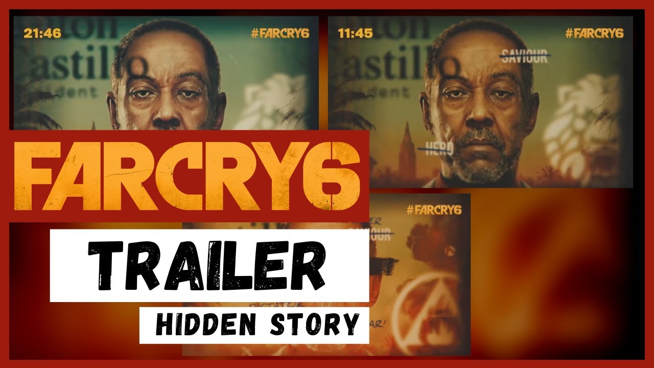 FAR CRY 6 TRAILER HIDDEN STORY Countdown/ Far Cry 6 Trailer/ Far Cry 6 Versteckte Story im Countdown