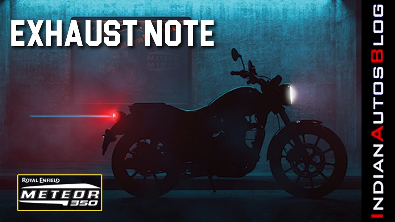 Royal Enfield Meteor 350 Exhaust Note Previewed | Thunderbird Replacement | IndianAutosBlog