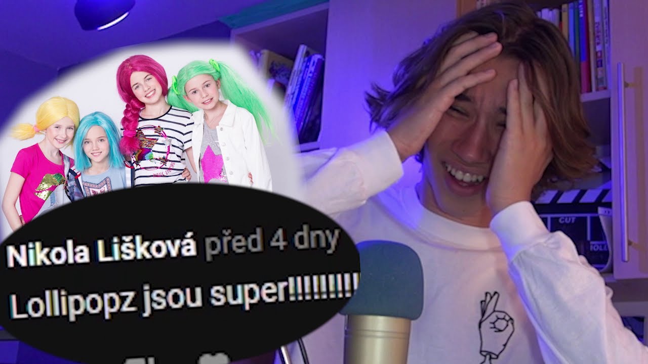 REAKCE NA LOLLIPOPZ HATE KOMENTÁŘE / Stay12