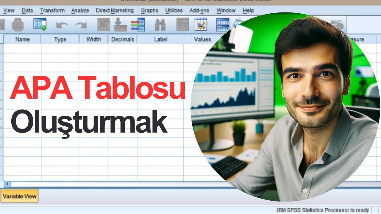 SPSS'te APA Tablosu Oluşturmak