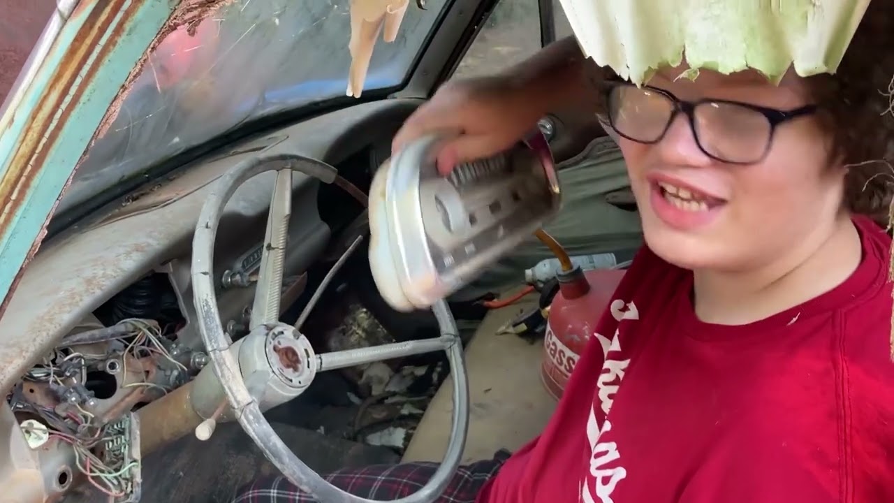 Our 1962 Falcon, Smurf, needs a transmission. So we took one out of one of our 1963 Falcons.