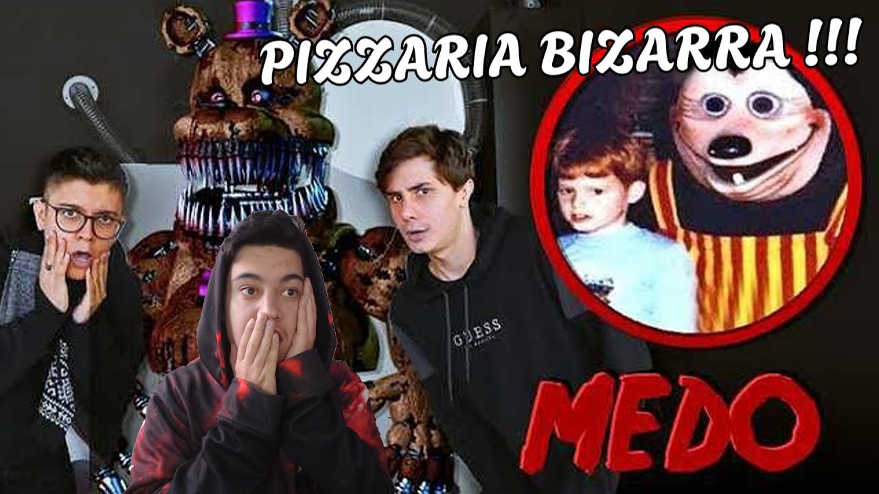 [REACT] RESTAURANTE DO FNAF NA VIDA REAL! *super bizarro* 👻 | PPLB React #5