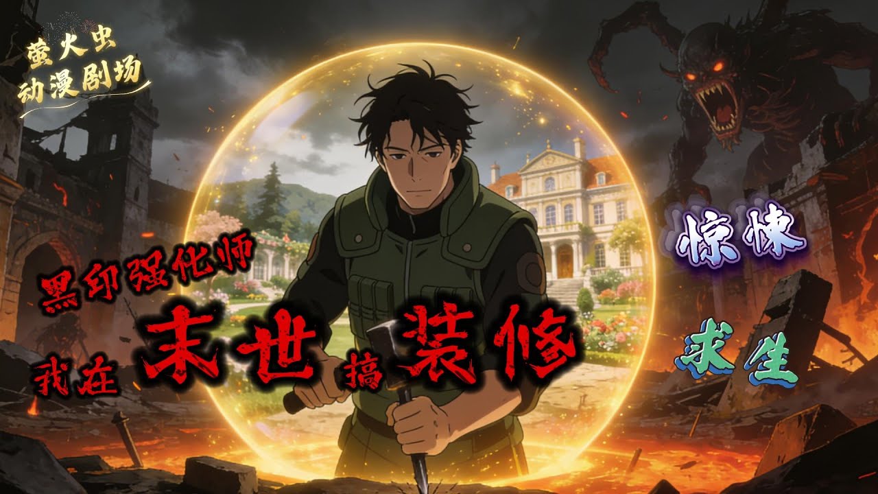 《黑印强化师：我在末世搞装修》社畜穿越诡影地狱，没有武器只有半截蜡烛。当军队上门索要“大辉石技术”，他指着木门微笑：“你要能撞开，老子叫你爹？”