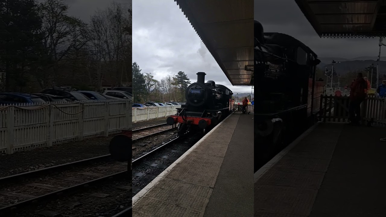 Ivatt 2-6-0 E.V.Cooper Engineer runs around at Aviemore