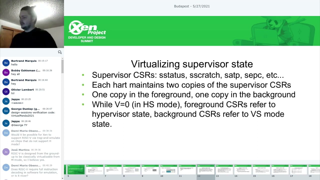 Keynote Session: Hypervisor Extensions in RISC-V - Robert Eshleman, Vates SAS