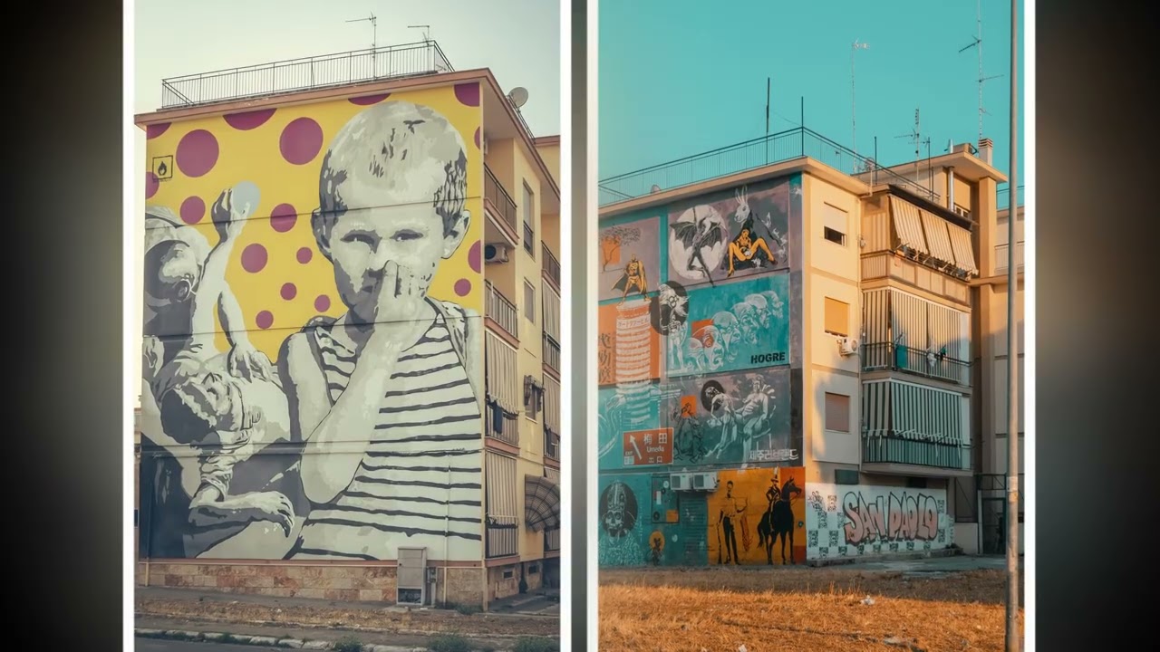 I Murales del Quartiere San Paolo di Bari