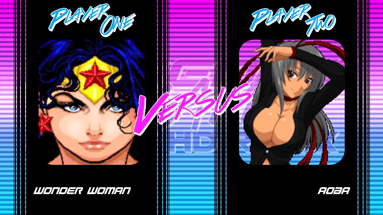 M.U.G.E.N Battles: Wonder Woman Vs Aoba