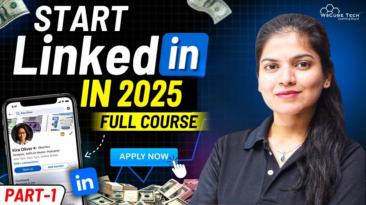 LinkedIn Tutorial for Beginners | How to Make LinkedIn Profile with SEO in 2025 [PART-1]