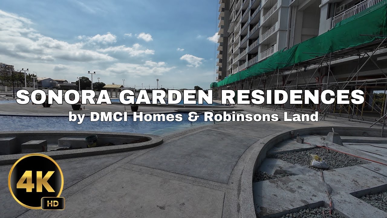 SONORA GARDEN RESIDENCES | Las Piñas City | Construction Update and Property Walking Tour