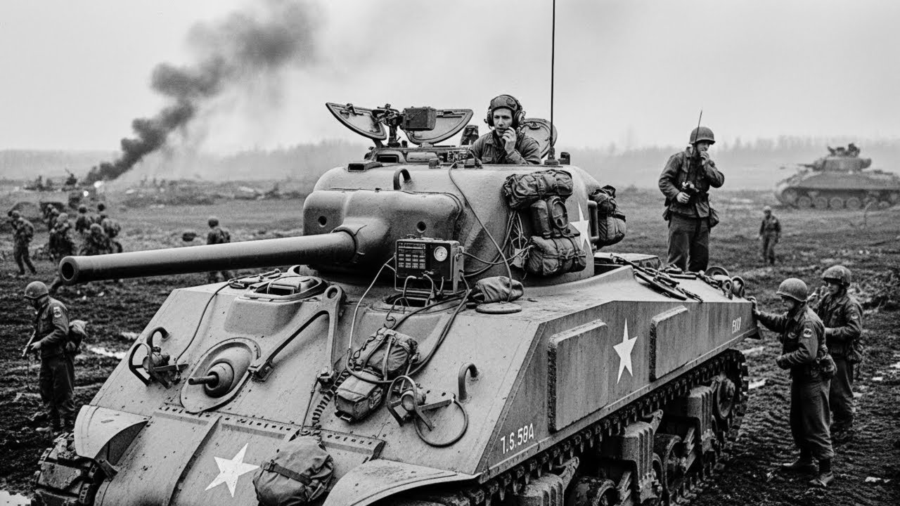 OS ALEMÃES NÃO FAZIAM IDEIA: os tanques Sherman tinham os rádios mais avançados do mundo