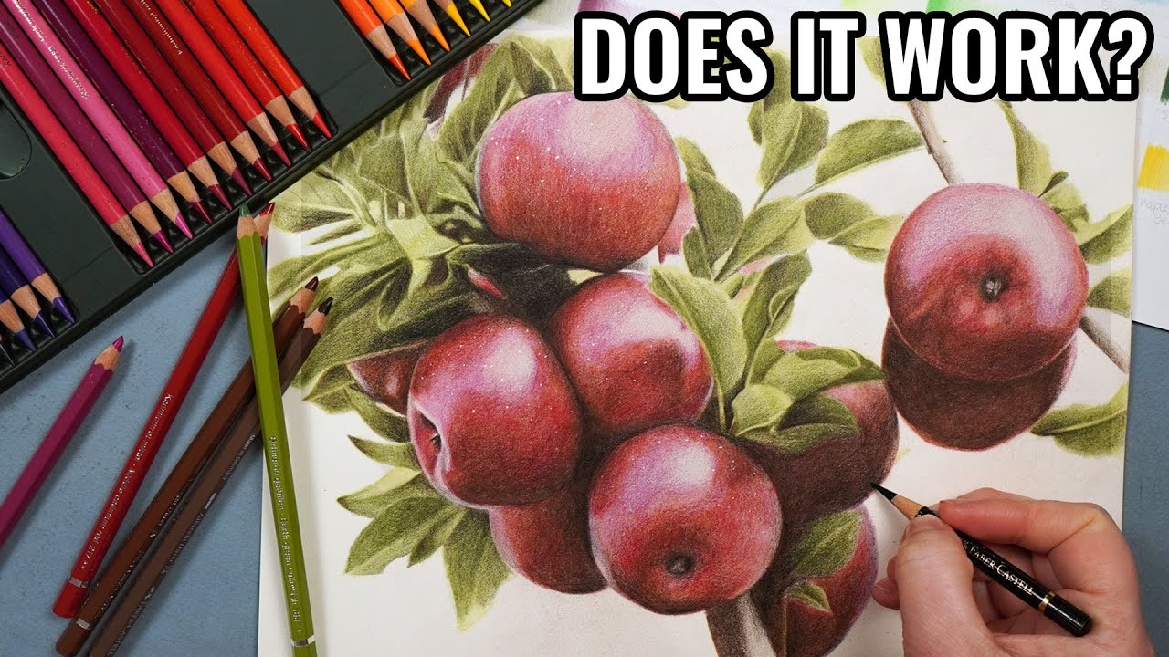Can you Combine Watercolour Pencils and Coloured Pencil?