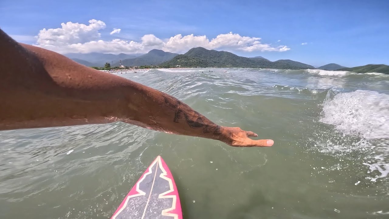 NUNCA MAIS SURFO SEM LEASH NESSA PRAIA