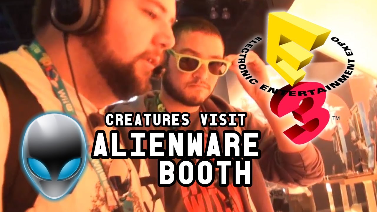 The Creatures Visit the Alienware Booth (E3 2013)