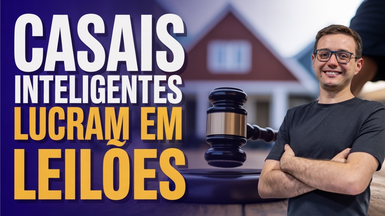 ATENÇÃO CASAIS: Como LUCRAR com LEILÃO DE IMÓVEIS e CONSTRUIR PATRIMÔNIO RÁPIDO! DESCUBRA AGORA