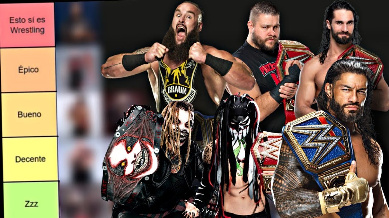 TIER LIST de REINADOS del CAMPEONATO UNIVERSAL de WWE