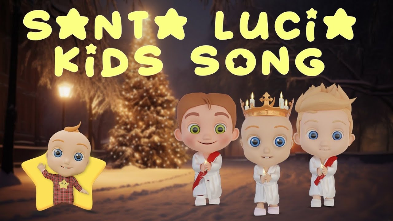 Santa Lucia | Maxi BoBoo 3D (Lyrics)