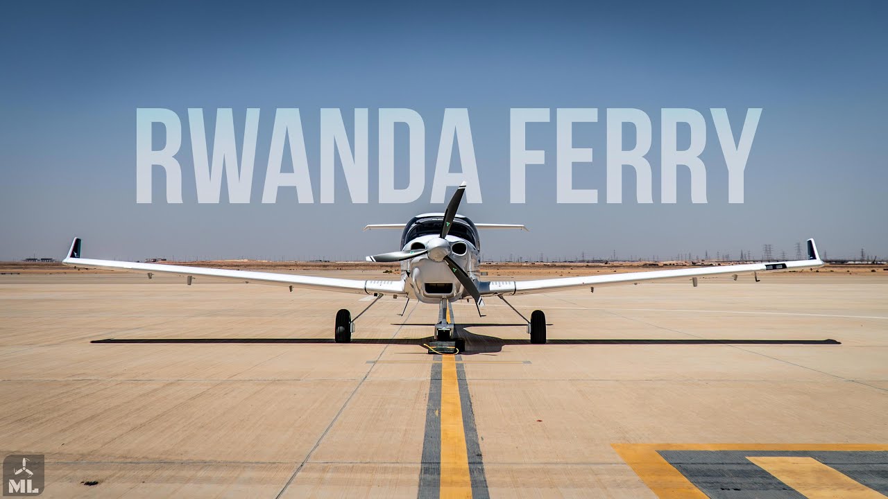 Inbound to Africa! / DA40 NG Tundra Ferry Flight to Rwanda