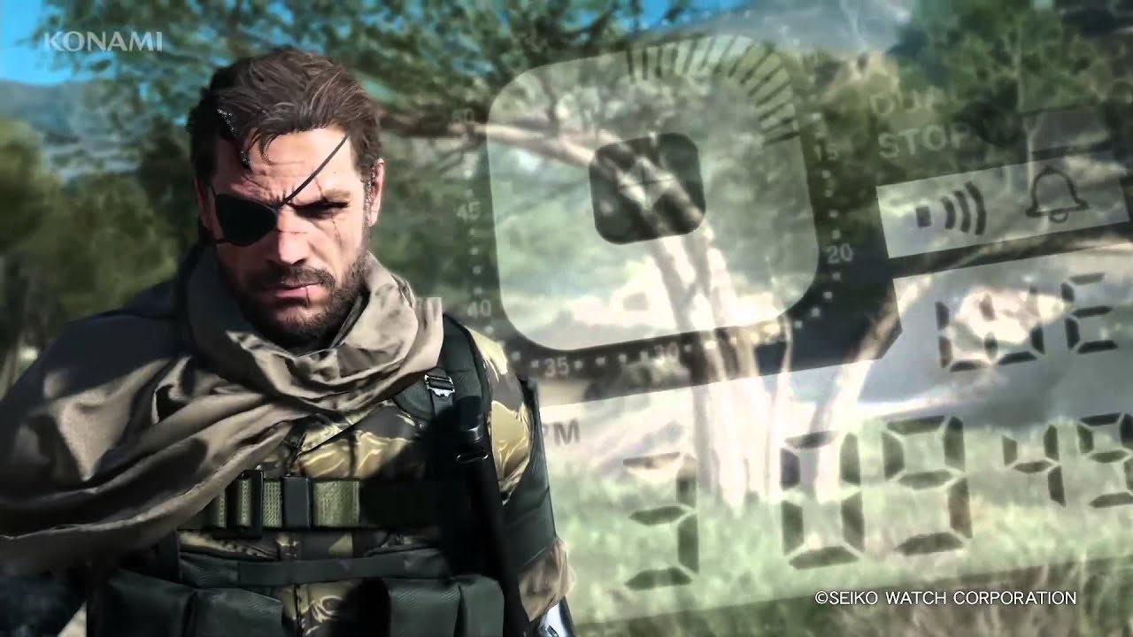 Metal Gear Solid V Snake Chain Smoking for 12 Hours