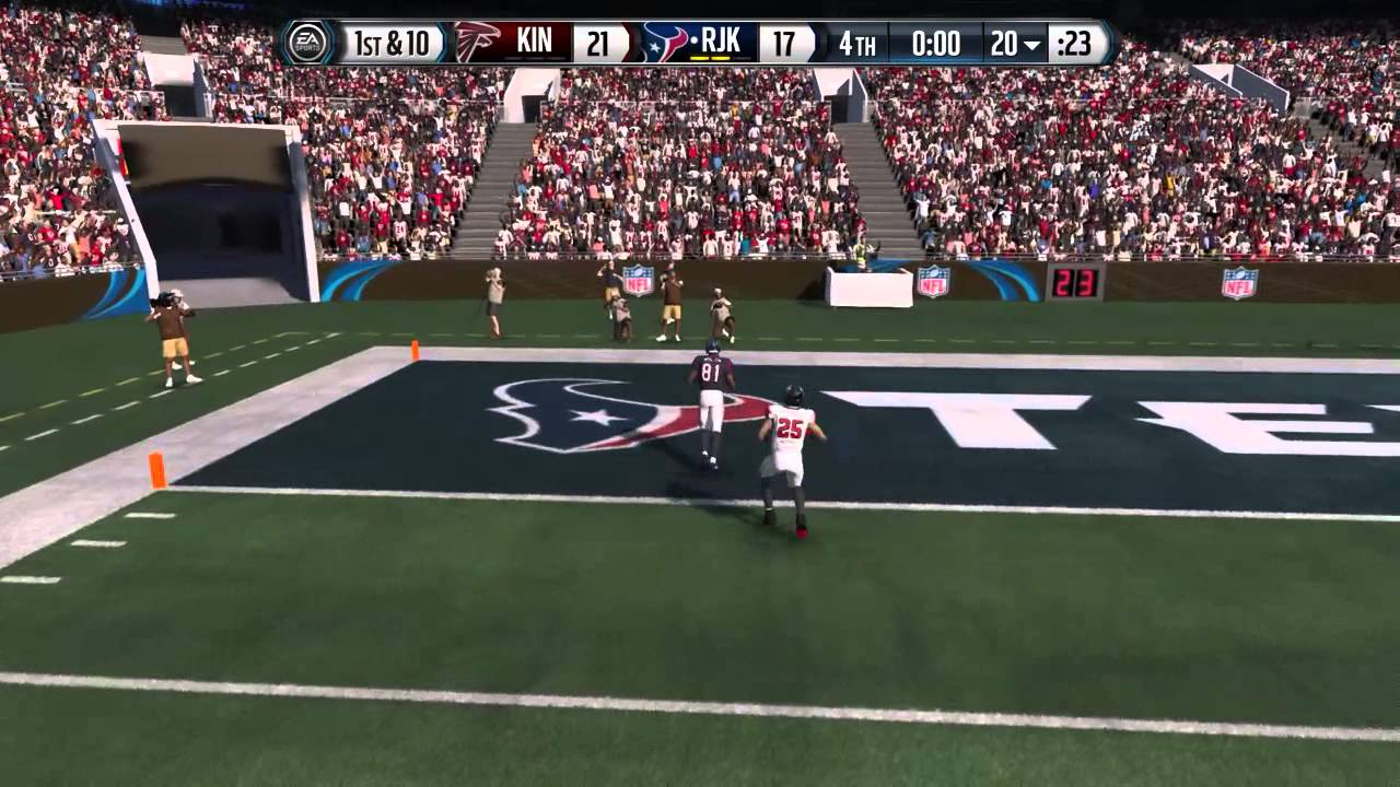 Crazy game winning hailmary Madden NFL 15