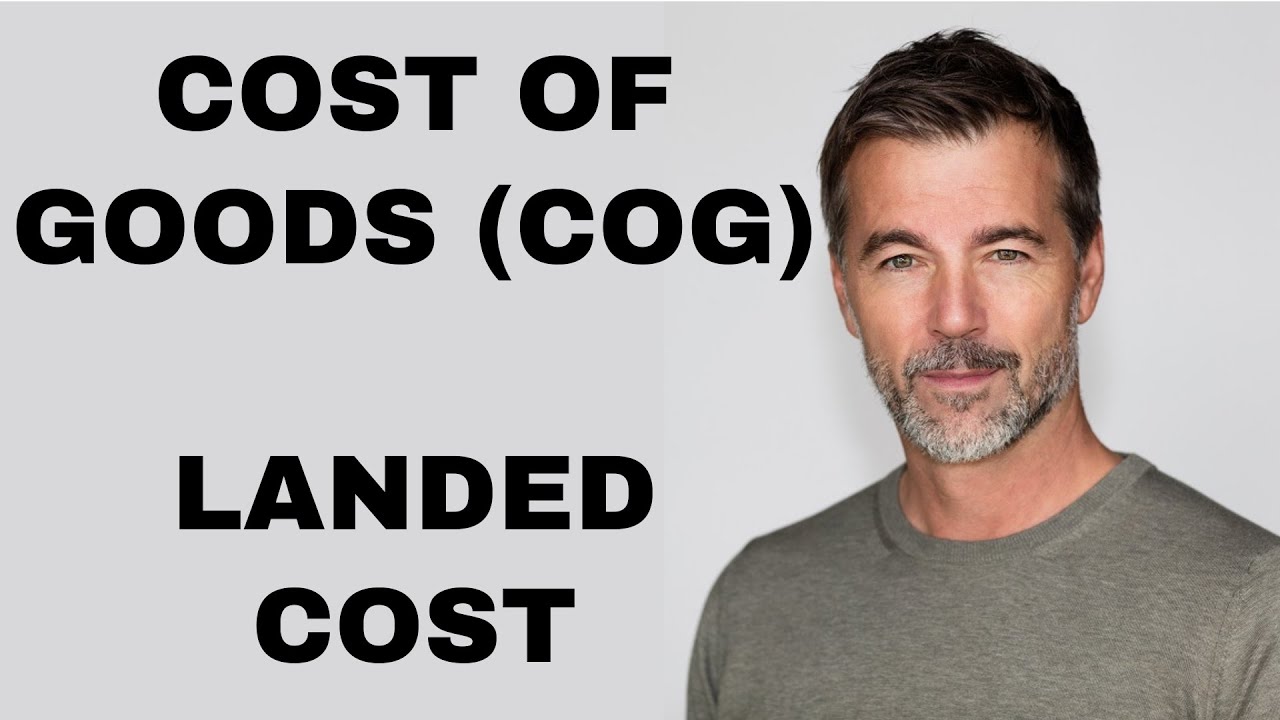 Cost of Goods COG or Landed Costs For Amazon FBA