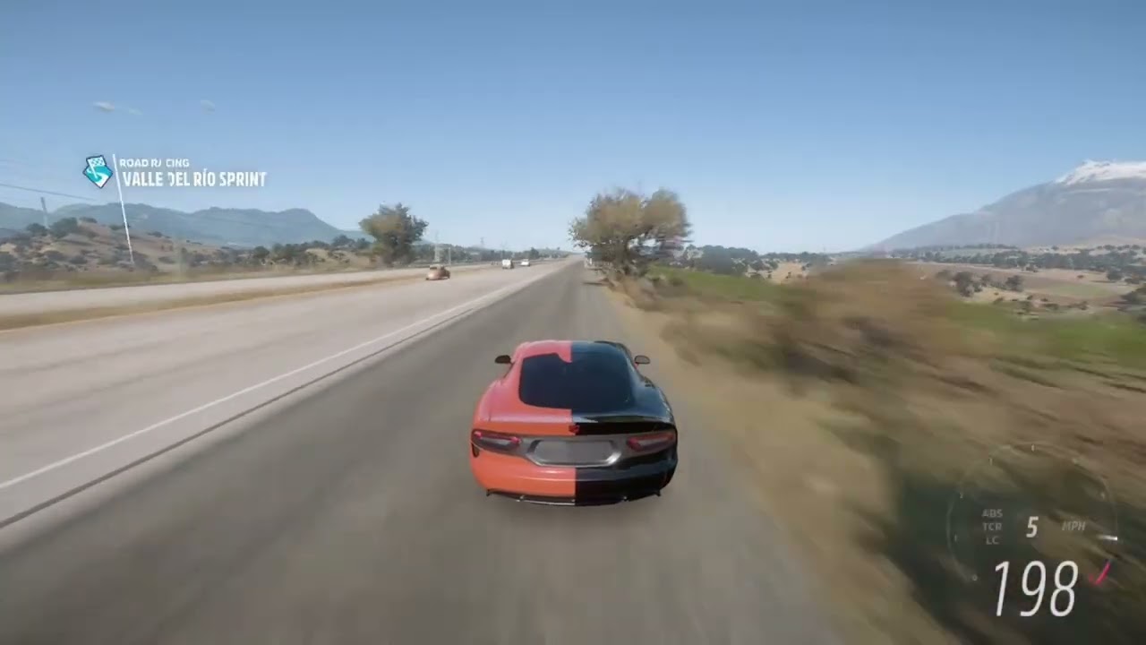 The fast dodge in Forza Horizon 5 