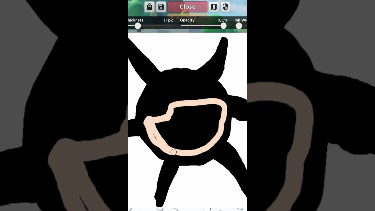 Creating SCREECH from DOORS 🚪 in Roblox DOODLE TRANSFORM...