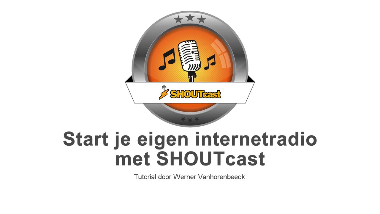 Tutorial: Maak je eigen internet radiostation met Shoutcast en butt