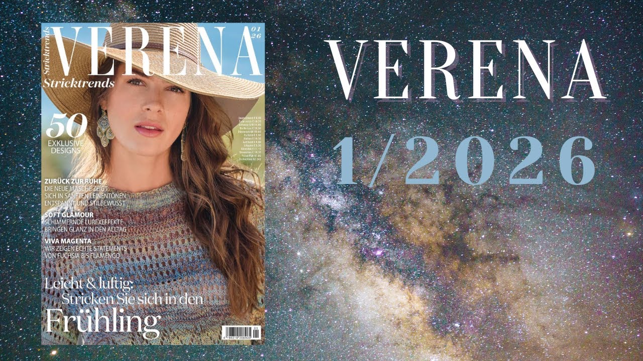 Verena Knitting Trends 1/2026 l Knitting Magazine Flip Through