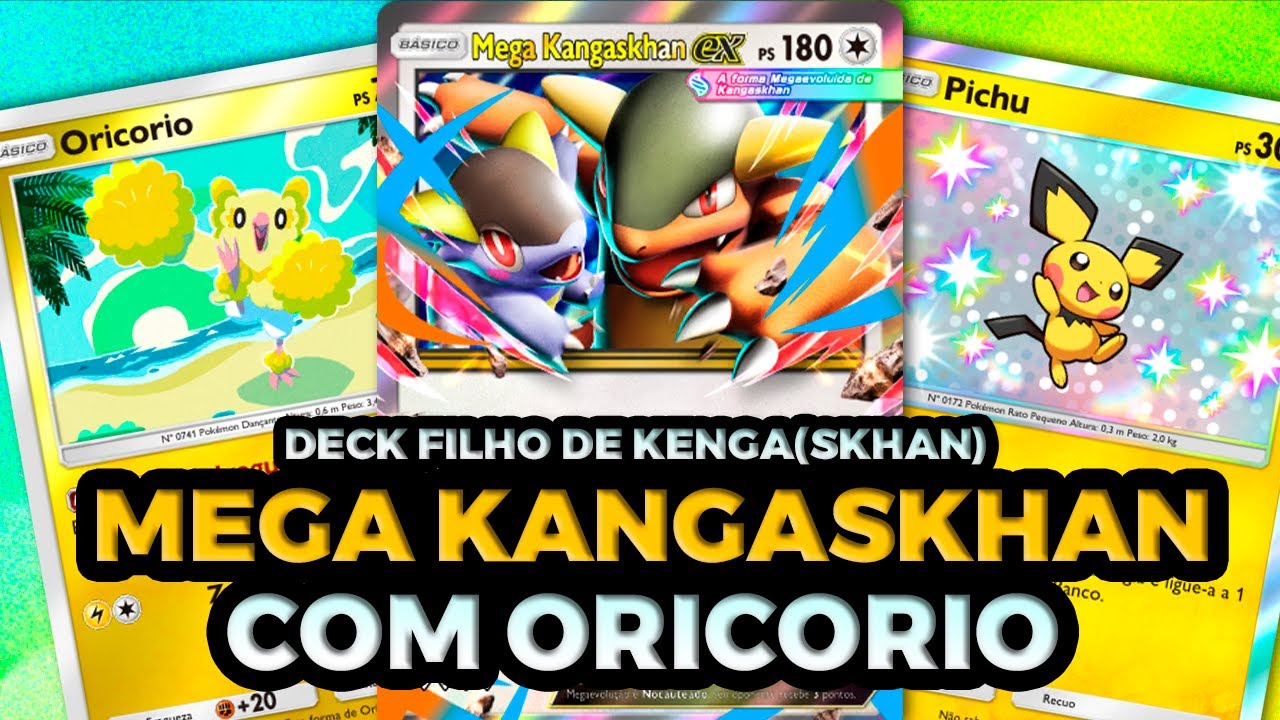 FILHO DE KENGA! MEGA KANGASKHAN COM GIOVANI QUEBRAM O JOGO! #pokémontcgpocket